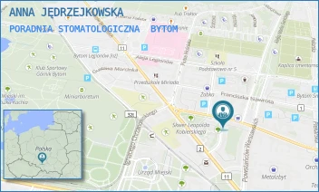 PORADNIA STOMATOLOGICZNA - ANNA JĘDRZEJKOWSKA - UL. MARSZ. JÓZEFA PIŁSUDSKIEGO 2/A,  BYTOM