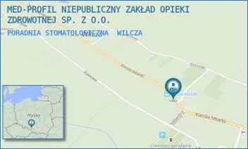 PORADNIA STOMATOLOGICZNA - MED-PROFIL NIEPUBLICZNY ZAKŁAD OPIEKI ZDROWOTNEJ SP. Z O.O. - UL. KAROLA MIARKI 123,  WILCZA