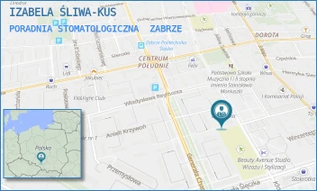 PORADNIA STOMATOLOGICZNA - IZABELA ŚLIWA-KUS - UL. KLONOWA 15,  ZABRZE