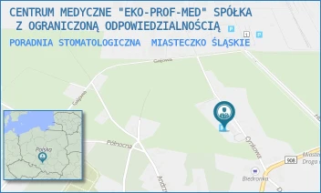 PORADNIA STOMATOLOGICZNA - CENTRUM MEDYCZNE "EKO-PROF-MED" SPÓŁKA  Z OGRANICZONĄ ODPOWIEDZIALNOŚCIĄ - UL. CYNKOWA 6,  MIASTECZKO ŚLĄSKIE