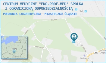 PORADNIA LOGOPEDYCZNA - CENTRUM MEDYCZNE "EKO-PROF-MED" SPÓŁKA  Z OGRANICZONĄ ODPOWIEDZIALNOŚCIĄ - UL. CYNKOWA 6,  MIASTECZKO ŚLĄSKIE