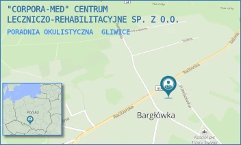 PORADNIA OKULISTYCZNA - "CORPORA-MED" CENTRUM LECZNICZO-REHABILITACYJNE SP. Z O.O. - UL. RACIBORSKA 21,  GLIWICE