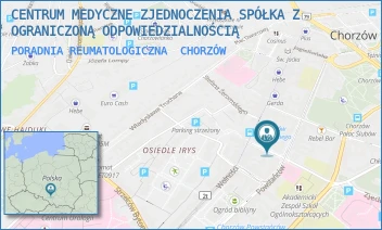 PORADNIA REUMATOLOGICZNA - CENTRUM MEDYCZNE ZJEDNOCZENIA SPÓŁKA Z OGRANICZONĄ ODPOWIEDZIALNOŚCIĄ - UL. ZJEDNOCZENIA 3,  CHORZÓW