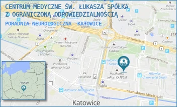 PORADNIA NEUROLOGICZNA - CENTRUM MEDYCZNE ŚW. ŁUKASZA SPÓŁKA Z OGRANICZONĄ ODPOWIEDZIALNOŚCIĄ - UL. UNIWERSYTECKA 13,  KATOWICE