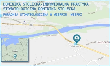 PORADNIA STOMATOLOGICZNA W WIEPRZU - DOMINIKA STOLECKA-INDYWIDUALNA PRAKTYKA STOMATOLOGICZNA DOMINIKA STOLECKA - ŻYWIECKA 15/11,  WIEPRZ