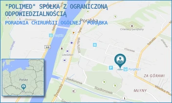 PORADNIA CHIRURGII OGÓLNEJ - "POLIMED" SPÓŁKA Z OGRANICZONĄ ODPOWIEDZIALNOŚCIĄ - UL. WIELKA PUSZCZA 23,  PORĄBKA