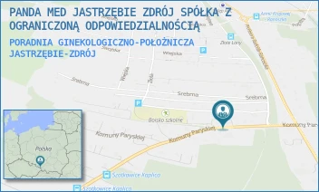 PORADNIA GINEKOLOGICZNO-POŁOŻNICZA - PANDA MED JASTRZĘBIE ZDRÓJ SPÓŁKA Z OGRANICZONĄ ODPOWIEDZIALNOŚCIĄ - UL. KOMUNY PARYSKIEJ 14,  JASTRZĘBIE-ZDRÓJ