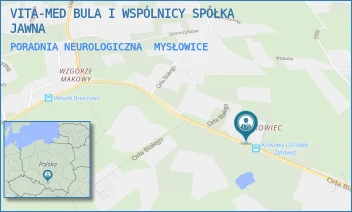 PORADNIA NEUROLOGICZNA - VITA-MED BULA I WSPÓLNICY SPÓŁKA JAWNA - UL. ORŁA BIAŁEGO 29,  MYSŁOWICE