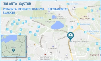 PORADNIA DERMATOLOGICZNA - JOLANTA GĄSIOR - UL. WALEREGO WRÓBLEWSKIEGO 17,  SIEMIANOWICE ŚLĄSKIE