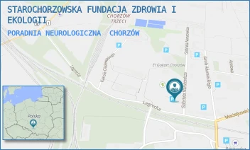 PORADNIA NEUROLOGICZNA - STAROCHORZOWSKA FUNDACJA ZDROWIA I EKOLOGII - UL. NARUTOWICZA 3,  CHORZÓW