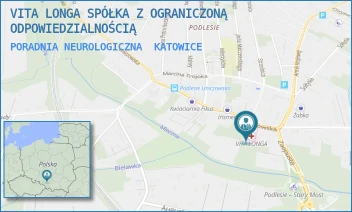 PORADNIA NEUROLOGICZNA - VITA LONGA SPÓŁKA Z OGRANICZONĄ ODPOWIEDZIALNOŚCIĄ - UL. UNICZOWSKA 6,  KATOWICE