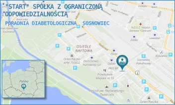 PORADNIA DIABETOLOGICZNA - "START" SPÓŁKA Z OGRANICZONĄ ODPOWIEDZIALNOŚCIĄ - UL. NAFTOWA 35,  SOSNOWIEC