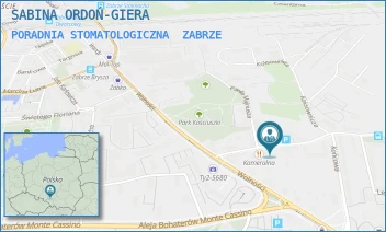 PORADNIA STOMATOLOGICZNA - SABINA ORDOŃ-GIERA - UL. ALOJZEGO PAWLICZKA 3,  ZABRZE