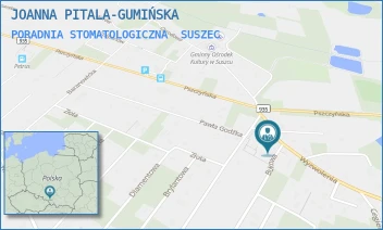 PORADNIA STOMATOLOGICZNA - JOANNA PITALA-GUMIŃSKA - UL. WYZWOLENIA 2,  SUSZEC
