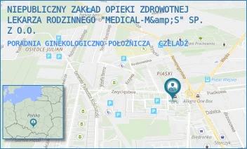 PORADNIA GINEKOLOGICZNO-POŁOŻNICZA - NIEPUBLICZNY ZAKŁAD OPIEKI ZDROWOTNEJ LEKARZA RODZINNEGO "MEDICAL-M&amp;S" SP. Z O.O. - UL. ZWYCIĘSTWA 38,  CZELADŹ