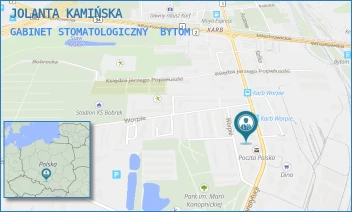 GABINET STOMATOLOGICZNY - JOLANTA KAMIŃSKA - NIEPUBLICZNY ZAKŁAD OPIEKI ZDROWOTNEJ "JOLMED" KAMIŃSKA JOLANTA - UL. KONSTYTUCJI 93,  BYTOM