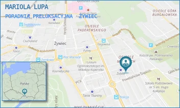 PORADNIA PRELUKSACYJNA - MARIOLA LUPA - UL. OS.MŁODYCH 1,  ŻYWIEC