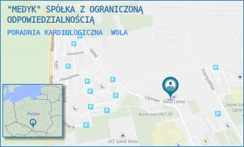 PORADNIA KARDIOLOGICZNA - "MEDYK" SPÓŁKA Z OGRANICZONĄ ODPOWIEDZIALNOŚCIĄ - UL. LIPOWA 10,  WOLA
