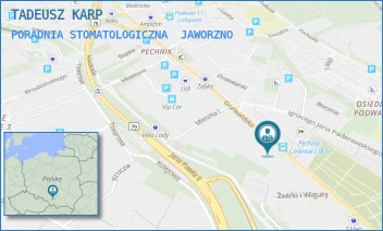 PORADNIA STOMATOLOGICZNA - TADEUSZ KARP - UL. GRUNWALDZKA 109,  JAWORZNO