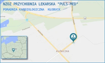 PORADNIA KARDIOLOGICZNA - NZOZ PRZYCHODNIA LEKARSKA "PULS-MED" - UL. 11 LISTOPADA 5A,  KŁOBUCK