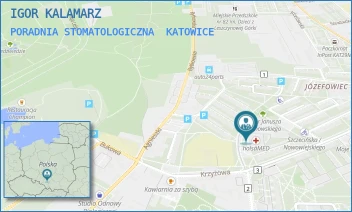 PORADNIA STOMATOLOGICZNA - IGOR KALAMARZ - UL. TOMASZA KOTLARZA 6,  KATOWICE