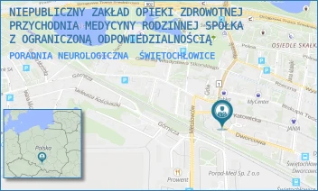 PORADNIA NEUROLOGICZNA - NIEPUBLICZNY ZAKŁAD OPIEKI ZDROWOTNEJ PRZYCHODNIA MEDYCYNY RODZINNEJ SPÓŁKA Z OGRANICZONĄ ODPOWIEDZIALNOŚCIĄ - UL. BYTOMSKA 5,  ŚWIĘTOCHŁOWICE