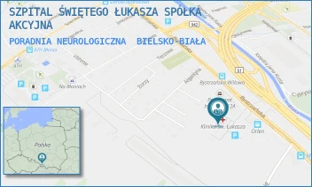 PORADNIA NEUROLOGICZNA - SZPITAL ŚWIĘTEGO ŁUKASZA SPÓŁKA AKCYJNA - UL. BYSTRZAŃSKA 94B,  BIELSKO-BIAŁA