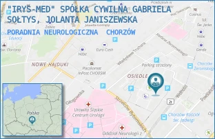 PORADNIA NEUROLOGICZNA - "IRYS-MED" SPÓŁKA CYWILNA GABRIELA SOŁTYS, JOLANTA JANISZEWSKA - KS.WŁ.OPOLSKIEGO 9,  CHORZÓW