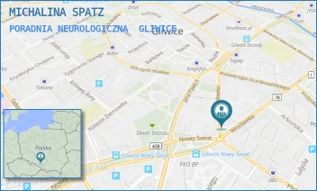 PORADNIA NEUROLOGICZNA - MICHALINA SPATZ-JOB - UL. MIKOŁOWSKA 25,  GLIWICE