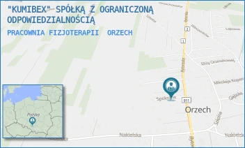 PRACOWNIA FIZJOTERAPII - "KUMIBEX" SPÓŁKĄ Z OGRANICZONĄ ODPOWIEDZIALNOŚCIĄ - UL. BYTOMSKA 42,  ORZECH