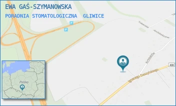 PORADNIA STOMATOLOGICZNA - EWA GAŚ-SZYMANOWSKA - UL. IGNACEGO DASZYŃSKIEGO 30/1,  GLIWICE