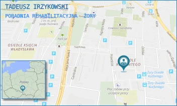 PORADNIA REHABILITACYJNA - TADEUSZ IRZYKOWSKI - OS. KORFANTEGO 29,  ŻORY