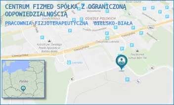 PRACOWNIA FIZJOTERAPEUTYCZNA - CENTRUM FIZMED SPÓŁKA Z OGRANICZONĄ ODPOWIEDZIALNOŚCIĄ - UL. CIESZYŃSKA 317,  BIELSKO-BIAŁA