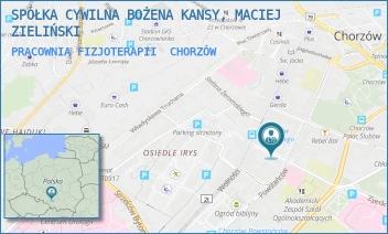PRACOWNIA FIZJOTERAPII - SPÓŁKA CYWILNA BOŻENA KANSY, MACIEJ ZIELIŃSKI - ZJEDNOCZENIA 3,  CHORZÓW