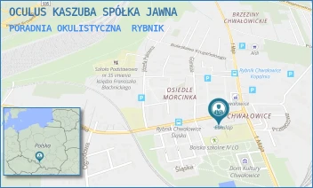 PORADNIA OKULISTYCZNA - OCULUS KASZUBA SPÓŁKA JAWNA - UL. ŚLĄSKA 1,  RYBNIK