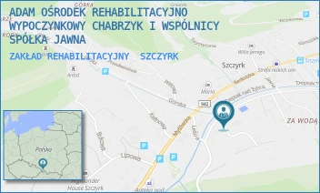 ZAKŁAD REHABILITACYJNY - ADAM OŚRODEK REHABILITACYJNO WYPOCZYNKOWY CHABRZYK I WSPÓLNICY SPÓŁKA JAWNA - UL. RADOSNA 3,  SZCZYRK