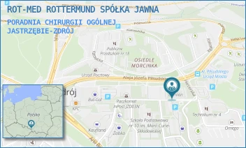 PORADNIA CHIRURGII OGÓLNEJ - ROT-MED ROTTERMUND SPÓŁKA JAWNA - UL. HARCERSKA 9,  JASTRZĘBIE-ZDRÓJ