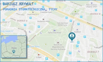 PORADNIA STOMATOLOGICZNA - DARIUSZ KRYWULT - KS.TISCHNERA 67,  TYCHY