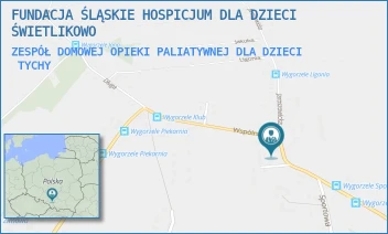 ZESPÓŁ DOMOWEJ OPIEKI PALIATYWNEJ DLA DZIECI - FUNDACJA ŚLĄSKIE HOSPICJUM DLA DZIECI ŚWIETLIKOWO - UL. JAROSZOWICKA 113,  TYCHY