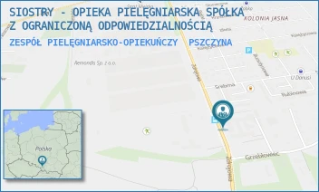 ZESPÓŁ PIELĘGNIARSKO-OPIEKUŃCZY - SIOSTRY - OPIEKA PIELĘGNIARSKA SPÓŁKA Z OGRANICZONĄ ODPOWIEDZIALNOŚCIĄ - UL. ZDROJOWA 65,  PSZCZYNA
