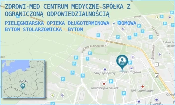PIELĘGNIARSKA OPIEKA DŁUGOTERMINOWA - DOMOWA BYTOM STOLARZOWICKA - ZDROWI-MED CENTRUM MEDYCZNE SPÓŁKA Z OGRANICZONĄ ODPOWIEDZIALNOŚCIĄ - UL. STOLARZOWICKA 39,  BYTOM