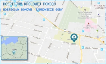 HOSPICJUM DOMOWE - HOSPICJUM KRÓLOWEJ POKOJU - UL. OPOLSKA 26 C,  TARNOWSKIE GÓRY