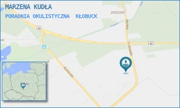 PORADNIA OKULISTYCZNA - MARZENA KUDŁA - UL. 11 LISTOPADA 9,  KŁOBUCK