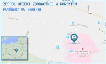 PRACOWNIA MR - ZESPÓŁ OPIEKI ZDROWOTNEJ W KOŃSKICH - GIMNAZJALNA 41B,  KOŃSKIE