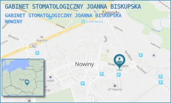 GABINET STOMATOLOGICZNY JOANNA BISKUPSKA - GABINET STOMATOLOGICZNY JOANNA BISKUPSKA - BIAŁE ZAGŁĘBIE 32,  NOWINY