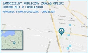 PORADNIA STOMATOLOGICZNA - SAMODZIELNY PUBLICZNY ZAKŁAD OPIEKI ZDROWOTNEJ W CHMIELNIKU - SZKOLNA 7,  CHMIELNIK
