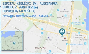 PORADNIA NEUROLOGICZNA - SZPITAL KIELECKI ŚW. ALEKSANDRA SPÓŁKA Z OGRANICZONĄ ODPOWIEDZIALNOŚCIĄ - ROBOTNICZA 1,  KIELCE