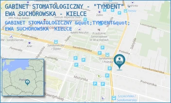 GABINET STOMATOLOGICZNY "TYMDENT" EWA SUCHOROWSKA - GABINET STOMATOLOGICZNY - "TYMDENT" -  EWA SUCHOROWSKA - KIELCE - SANDOMIERSKA 174,  KIELCE