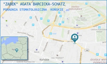 PORADNIA STOMATOLOGICZNA - "ZĄBEK" AGATA BARCICKA-SCHATZ - SPÓŁDZIELCZA 8B,  KOŃSKIE