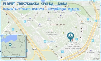 PORADNIA STOMATOLOGICZNA - ELDENT TRUSZKOWSKA SPÓŁKA  JAWNA - LECHA 120,  POZNAŃ-NOWE MIASTO